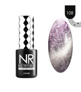 Nail Republic Kedi Gözü 108 Çok Renkli Parlak Kalıcı Simli Oje