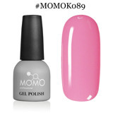 Momo K089 Pembe Parlak Kalıcı Oje
