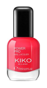 Kiko Milano Power Pro Rosso 21 Pembe Parlak Simli Oje