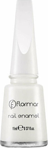 Flormar Nail Enamel 319 Beyaz Parlak Oje