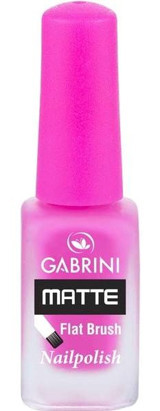 Gabrini Flat Brush 2 Pembe Mat Oje