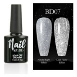 Nail Master Disco Club Serisi BD07 Gri Işıltılı Kalıcı Simli Oje