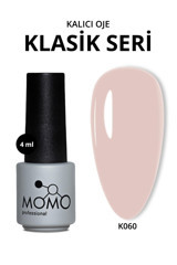 Momo K060 Krem Parlak Kalıcı Oje