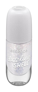 Essence 18 Beyaz Parlak Simli Jel Oje