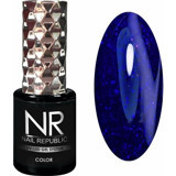 Nail Republic 463 Lacivert Işıltılı Kalıcı Simli Oje