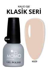Momo K029 Krem Parlak Kalıcı Oje