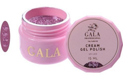 Gala Smart Professional Cream 113 Pembe Işıltılı Kalıcı Simli Jel Oje