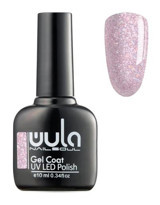 Wula Nailsoul Gel Coat 544 Pembe Işıltılı Kalıcı Simli Oje