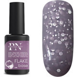 Patrisa Nail Inzhır Flake Base Mor Işıltılı Kalıcı Simli Oje