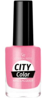 Golden Rose City Color Nail Lacquer 26 pembe Parlak Simli Oje