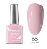 Venalisa Uv Led Lotus Pink 65 Pembe Parlak Kalıcı Oje