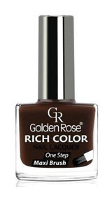 Golden Rose Rich Color Nail Lacquer 133 Kahverengi Parlak Oje