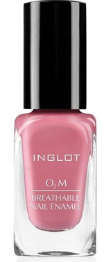 Inglot O2M Breathable Nail Enamel 605 Pembe Sedefli Simli Oje