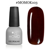 Momo K103 Kahverengi Parlak Kalıcı Oje