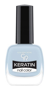 Golden Rose Keratin Nail Color 69 Mavi Parlak Oje