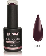 Roniki Passionate Samba KE67 Bordo Parlak Kalıcı Oje