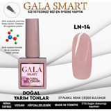 Gala Smart Natural LN14 Lila Parlak Kalıcı Oje