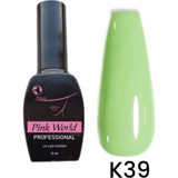 Pink World K39 Yeşil Parlak Kalıcı Oje