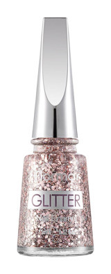 Flormar Glitter 2 Pembe Işıltılı Simli Oje