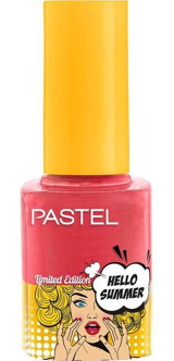 Pastel Hello Summer 280 Pembe Parlak Simli Oje