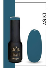 Cr-Oje D187 Mavi Parlak Kalıcı Oje