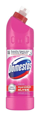 Domestos Pembe Güç Ultra Yoğun Kokulu Banyo-Mutfak İçin Konsantre Jel Çamaşır Suyu 750 ml