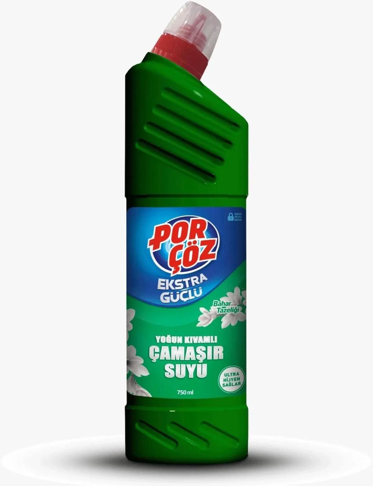 Porçöz Yoğun Kıvamlı Kokulu Banyo-Mutfak İçin Konsantre Jel Çamaşır Suyu 750 ml