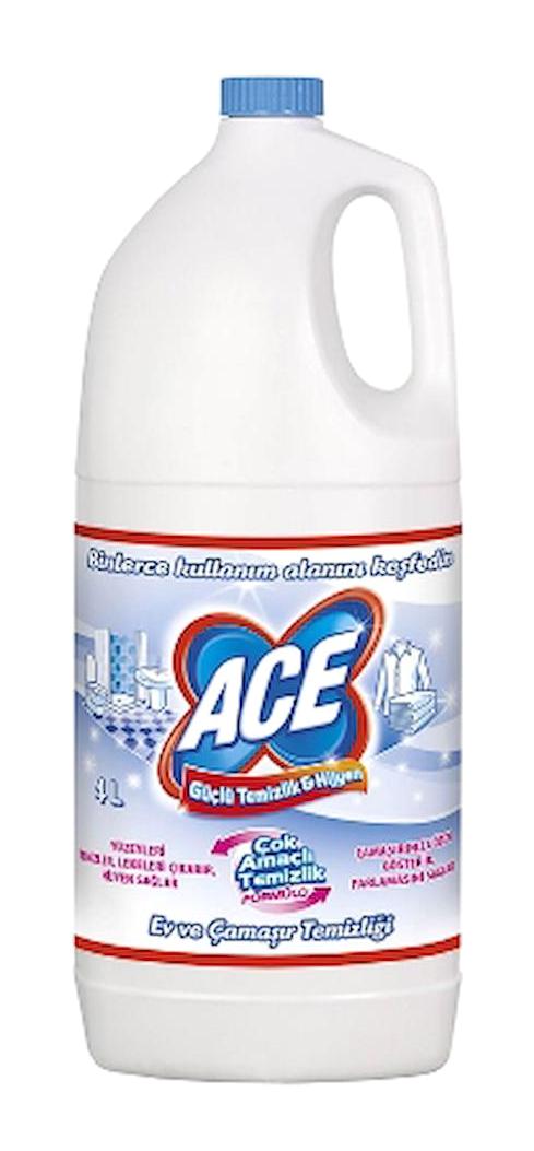 Ace Kokulu Banyo-Mutfak İçin Sıvı Çamaşır Suyu 2x4 lt