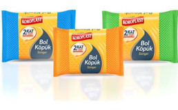 Koroplast Bol Köpük 3'lü Bulaşık Süngeri