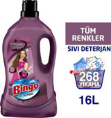 Bingo Tüm Renkler İçin 268 Yıkama Sıvı Deterjan 4x4 lt