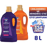 Bingo Tüm Renkler İçin 134 Yıkama Sıvı Deterjan 2x4 lt