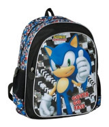 Wiggle Sonic 2 Gözlü Çok Renkli İlkokul Erkek Sırt Çantası