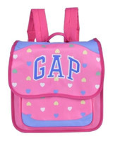 Gap Kids Puantiye Su Geçirmez Tek Gözlü Pembe Anaokulu Kız Sırt Çantası
