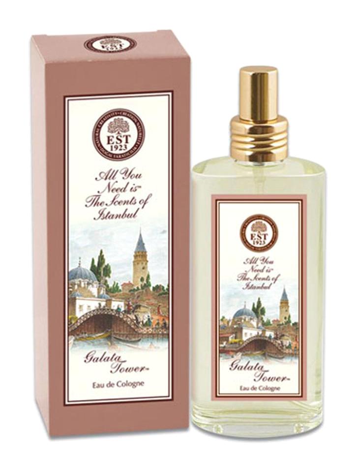 Est 1923 Galata Tower Cam Şişe Kolonya 150 ml