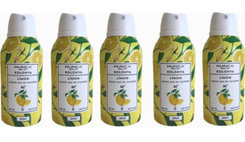 Hunca 80 Derece Limon Sprey Kolonya 5x150 ml