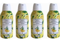 Hunca 80 Derece Limon Sprey Kolonya 4x150 ml