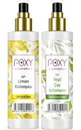 Poxy 80 Derece Yeşil Çay Kolonya 100 ml