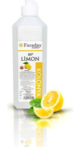 Faraday 80 Derece Limon Kolonya 950 ml