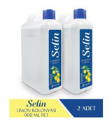 Selin 80 Derece Limon Kolonya 2x900 ml