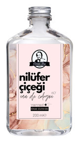 Özcan Bey Lotus Çiçeği Cam Şişe Kolonya 200 ml