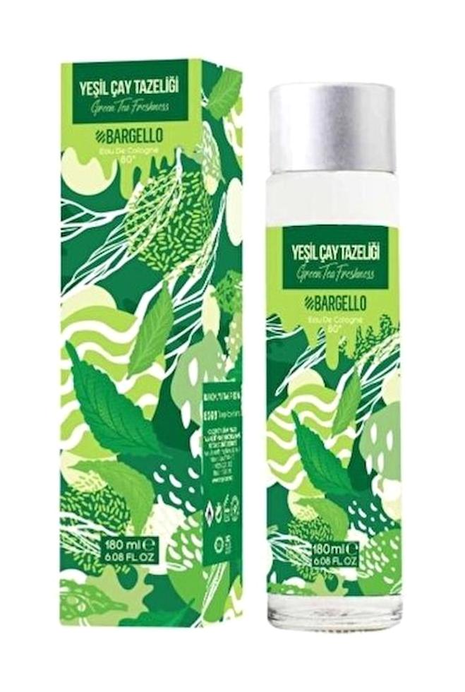 Yeşilçay Yeşil Çay Cam Şişe Kolonya 180 ml