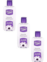 Fonex Purple Gençlik Kolonya 3x160 ml