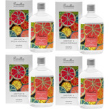 Pomellos 80 Derece Greyfurt Cam Şişe Kolonya 4x250 ml