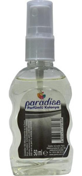 Paradise Parfümlü Sprey Kolonya 5x50 ml
