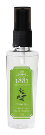 1881 Camellia Yeşil Çay Sprey Cam Şişe Kolonya 50 ml