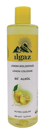 Ilgaz 80 Derece Limon Kolonya 400 ml