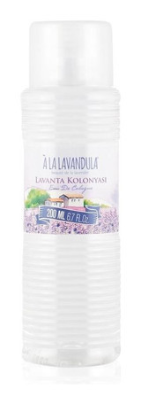 A La Lavandula Lavanta Cam Şişe Kolonya 200 ml