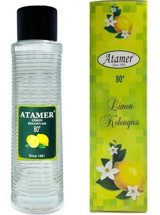 Atamer 80 Derece Limon Cam Şişe Kolonya 180 ml