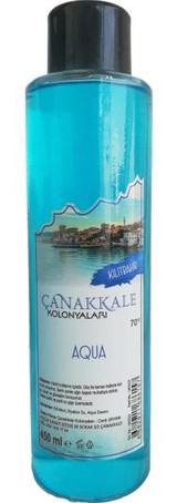Çanakkale Kolonyaları Aqua Cam Şişe Kolonya 450 ml