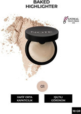 Note Baked No: 01 Moonlight Palet Highlighter